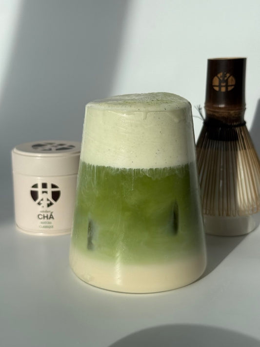 matcha latte vanille